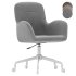 Office chair Frey Textile Beige - Thumbnail 1