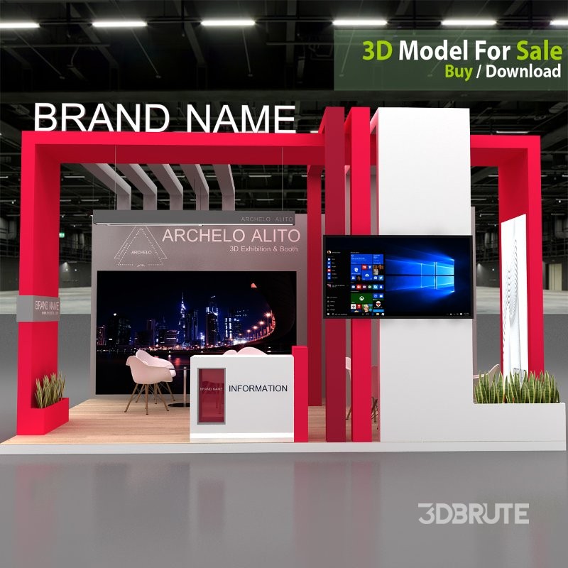 booth 3d design Image 1