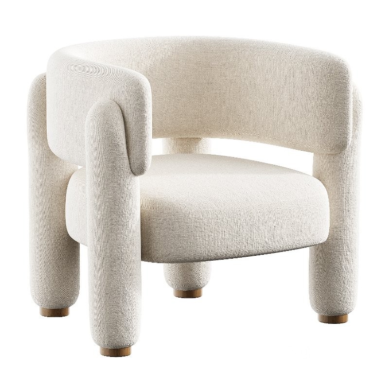 plush armchair Image 3
