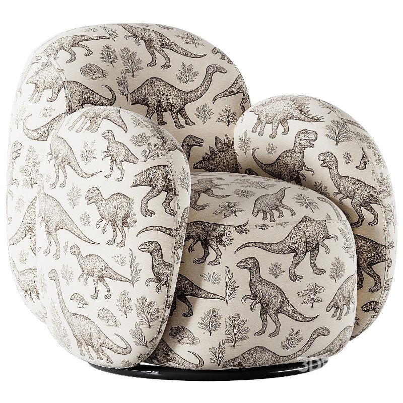 Swivel chair Teop Cozy Milk Image 2