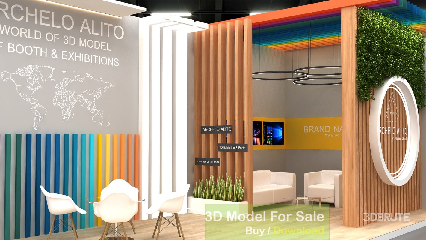 creative exhibition booth Image 5