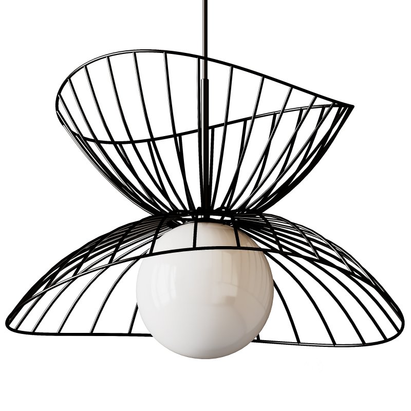 Modern Dining Room Chandelier Designer Metal Pendant Light Image 4