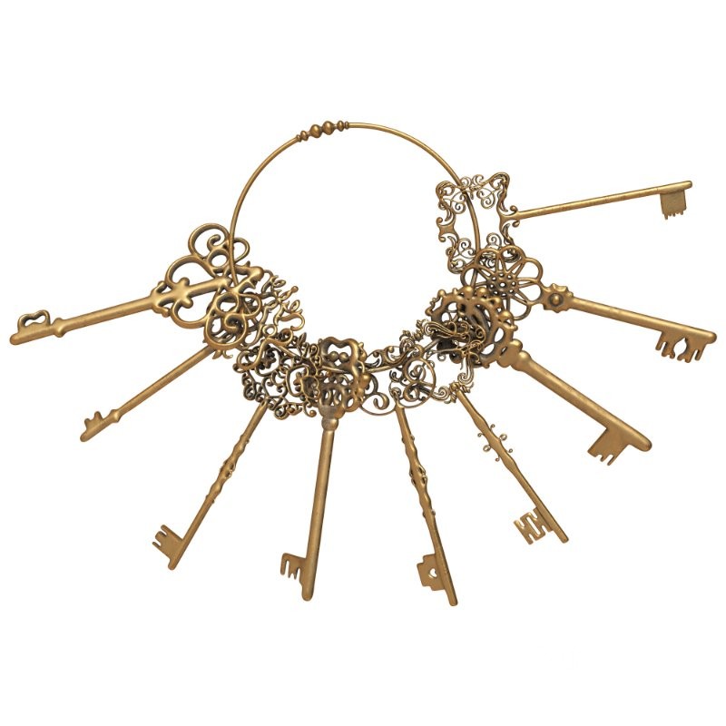 Vintage Keychain 05 Image 2