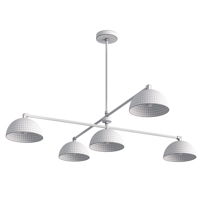 Glaze Linear Chandelier Image 2