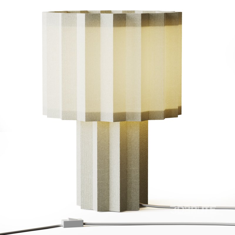Folkform for Orsjo Belysning Plisse Table Lamp Image 6