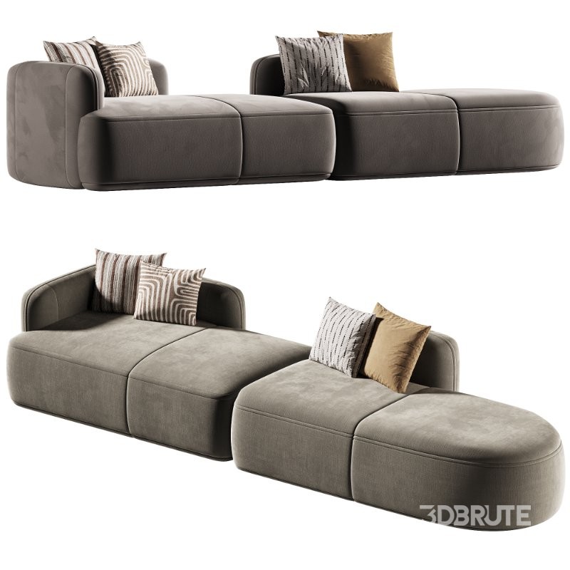 Luzaro Royalty Sectional Sofa 2 Image 2