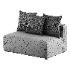 voltaire black mini sofa - Thumbnail 4