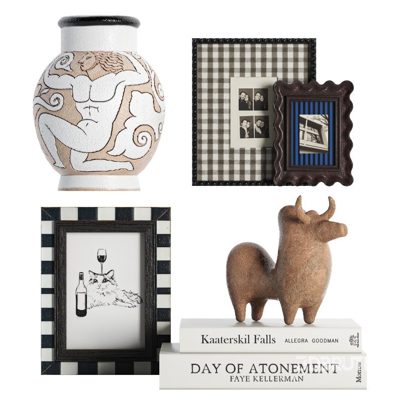 Vintage Decorative set_06 Image 4