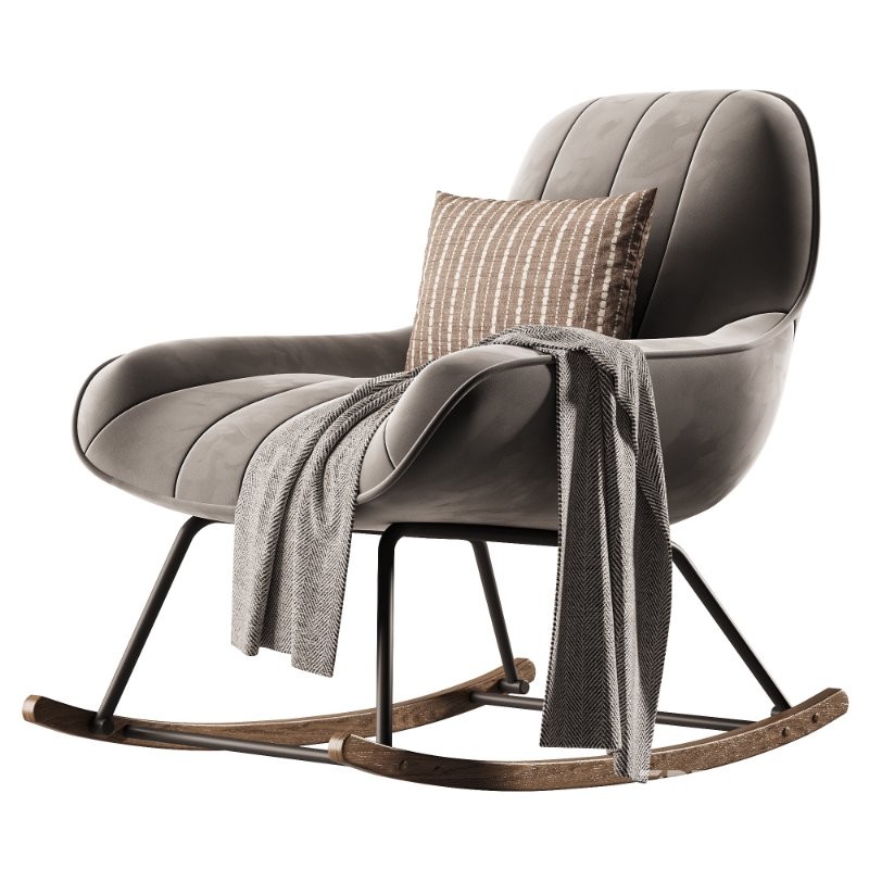 Kave Home Marlina Rocking Chair Image 2