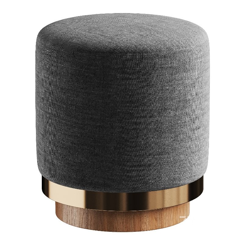 stool red pouf Image 4