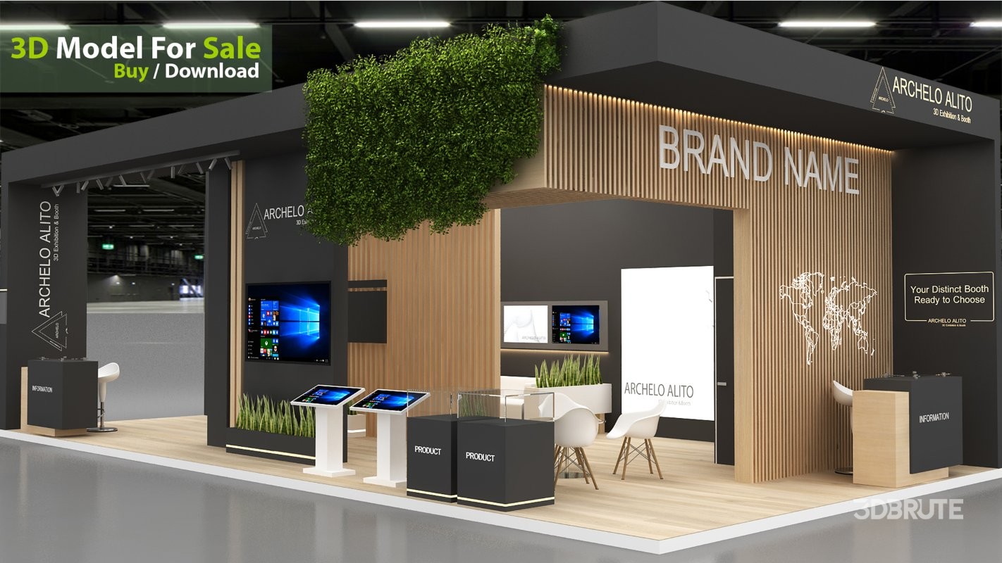 3d exhibition stall Image 3