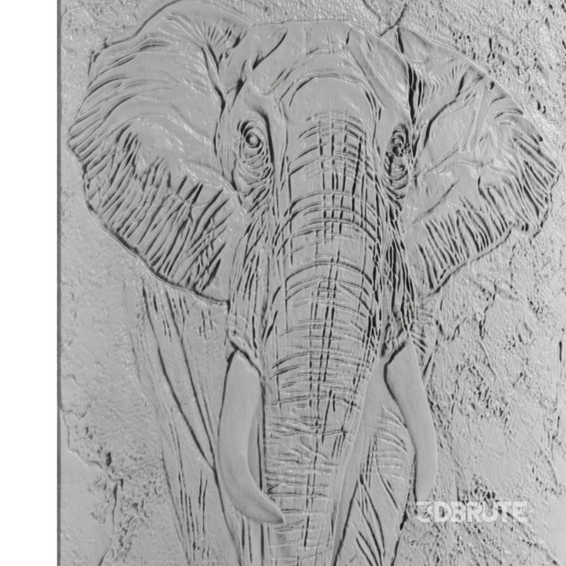 Decorative panel elephant Image 3