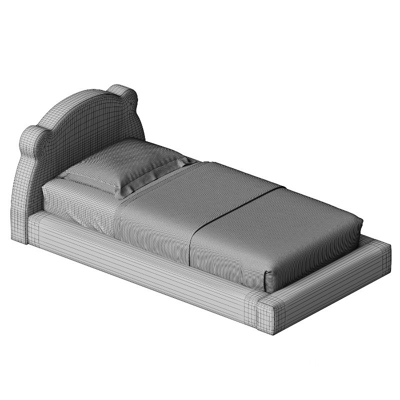 Little Bear Cream Bed Image 3