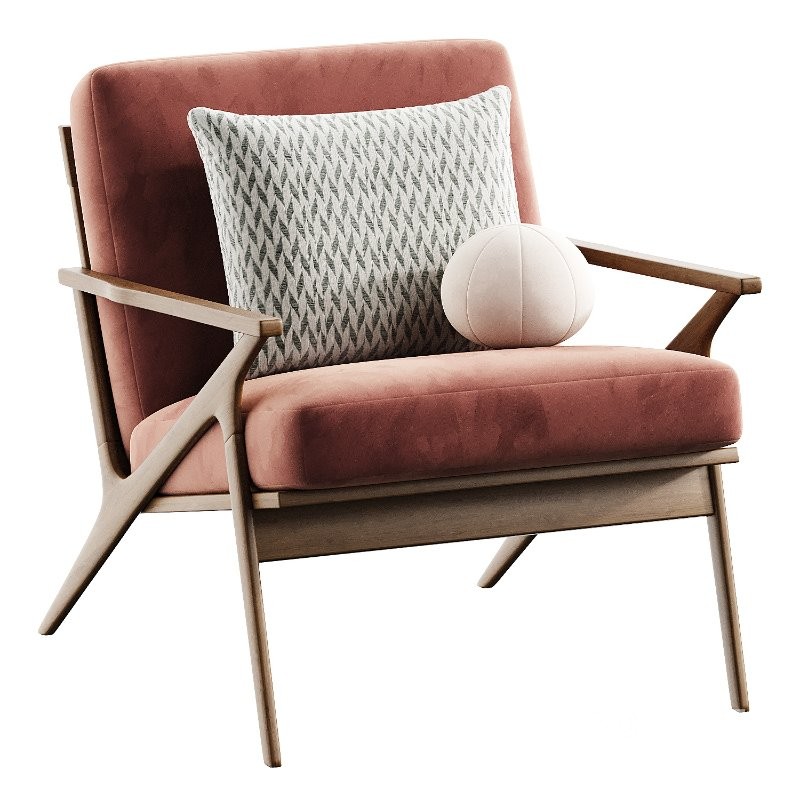 cavett wood frame chair Image 4