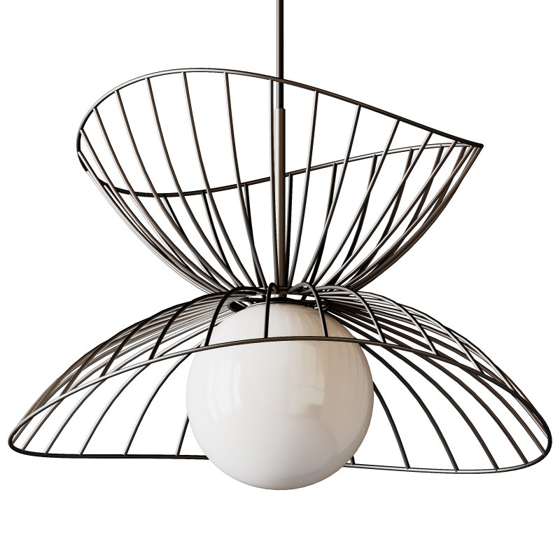 Modern Dining Room Chandelier Designer Metal Pendant Light Image 3