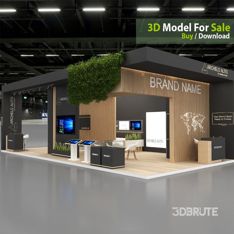 3d exhibition stall Image 1