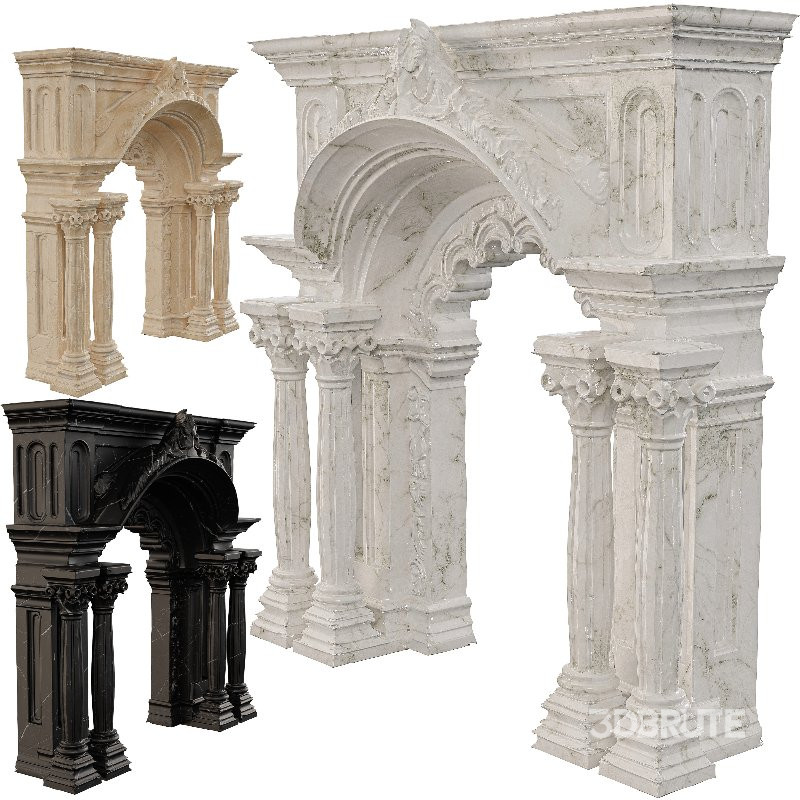 Classical Architectural Arc 02 Image 3