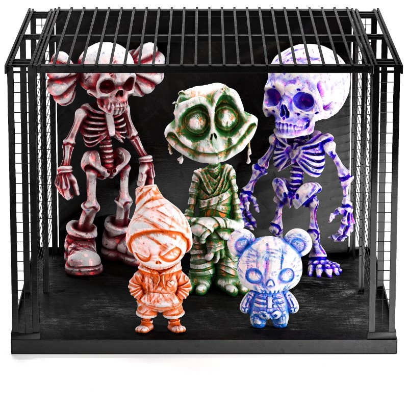 Funny Halloween Skeleton Image 3