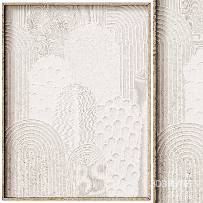 Decorative 3D Panel ART RELIEF 55 Image 1