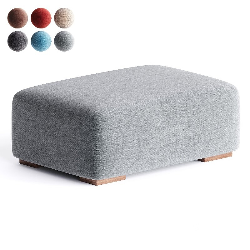 sidonie grey pouf Image 4