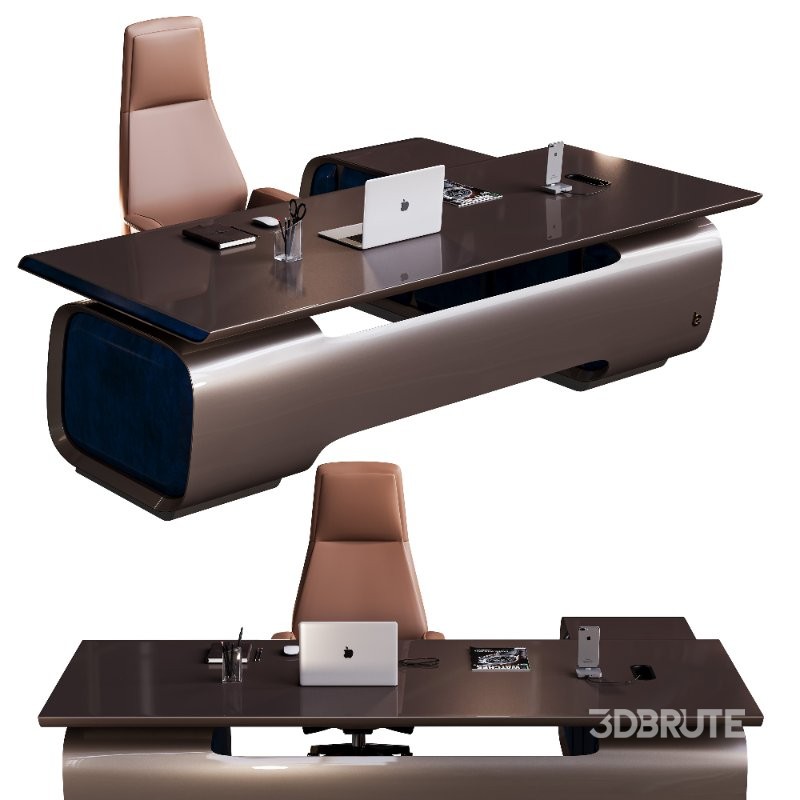 Modern Executive Chairman’s Desk by BOBIAO Image 1