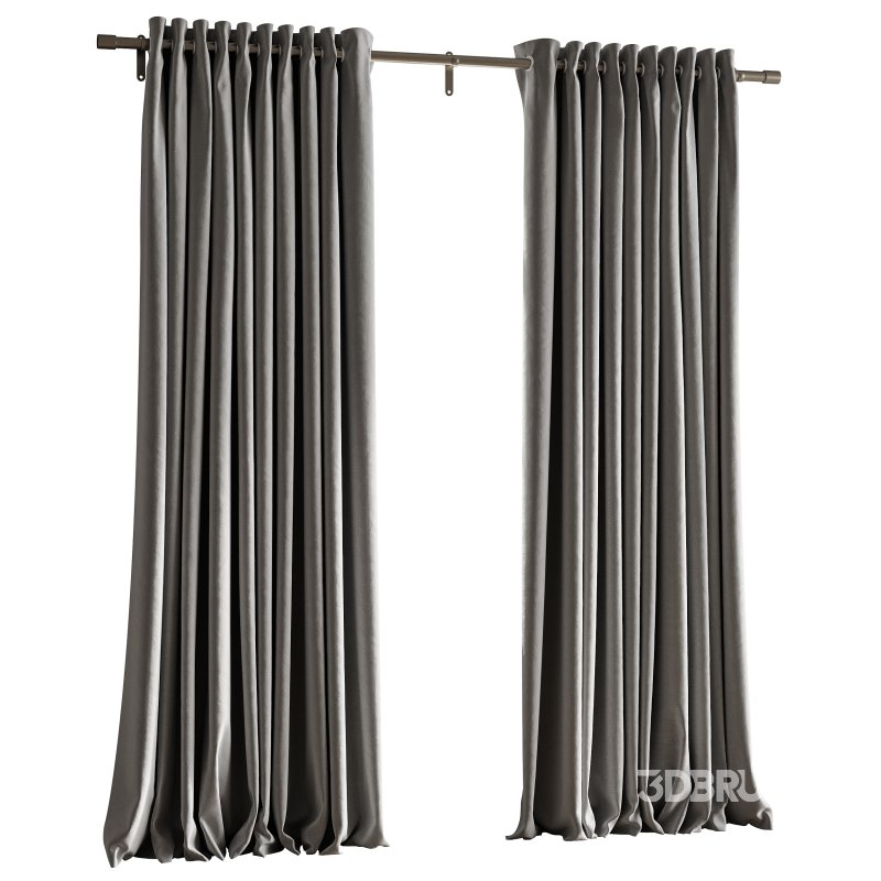 Japandi Linen Blackout Curtains Image 3