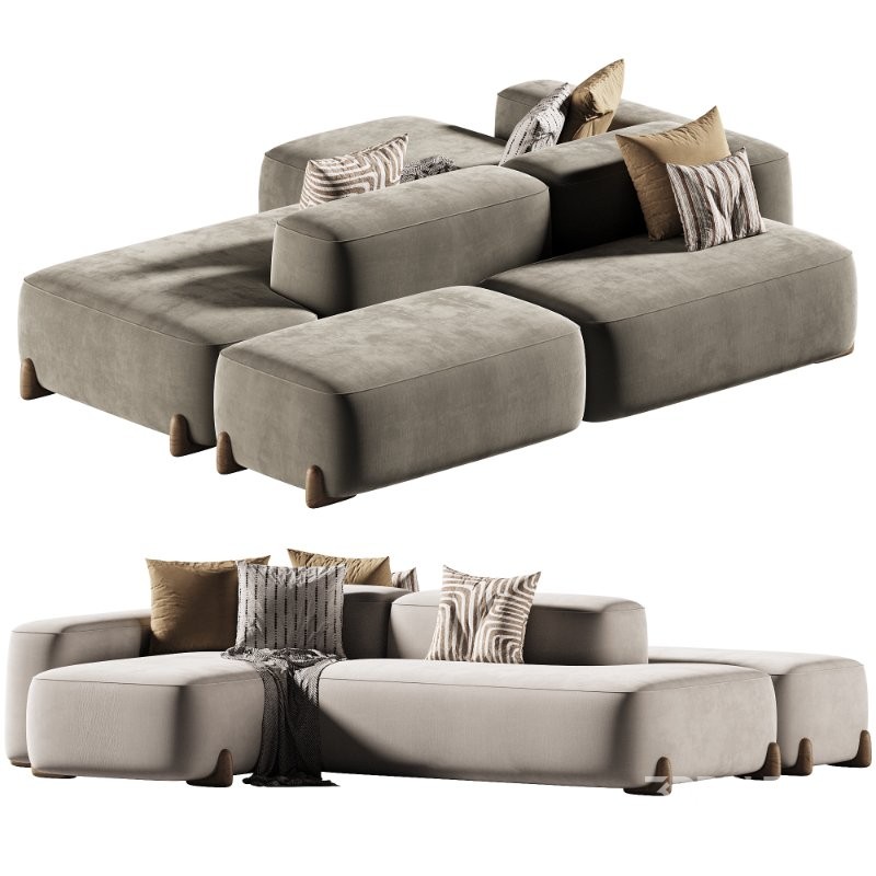 Corner sofa KAUNAS modular by Gianfranco Image 2
