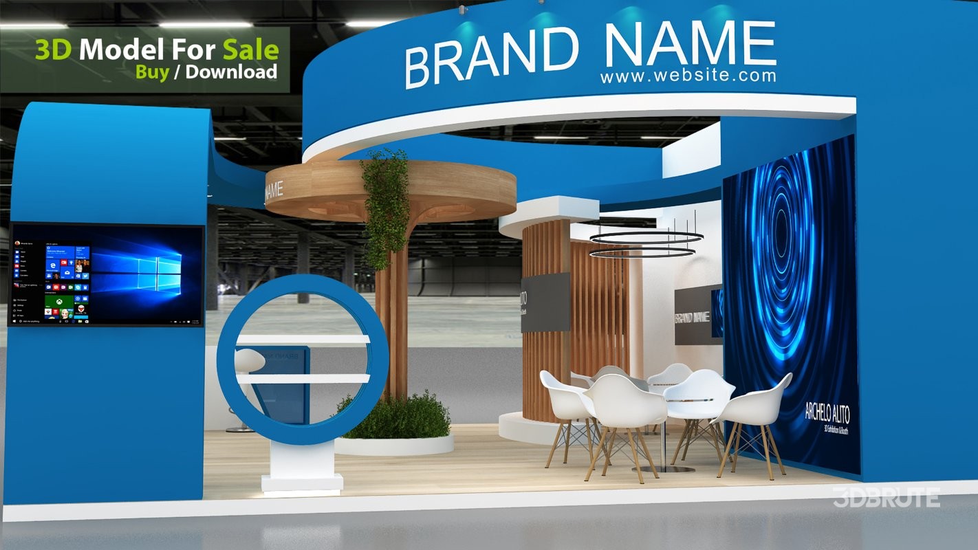 3d exhibition kiosk Image 2