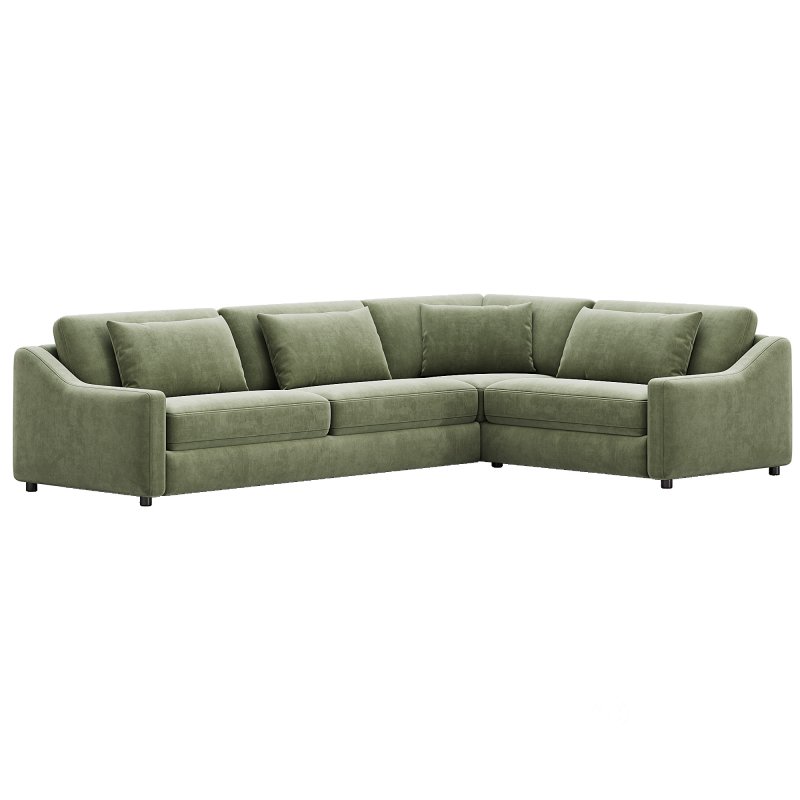 Ashby Sofa Two-Piece Sectional By Arhaus Image 1