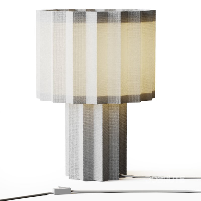 Folkform for Orsjo Belysning Plisse Table Lamp Image 2