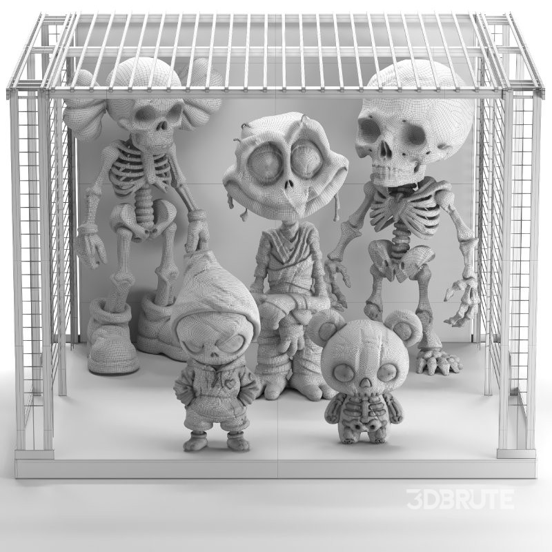 Funny Halloween Skeleton Image 2