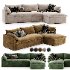 Shelter 2 Piece Sleeper Sectional Storage Chaise - Thumbnail 3
