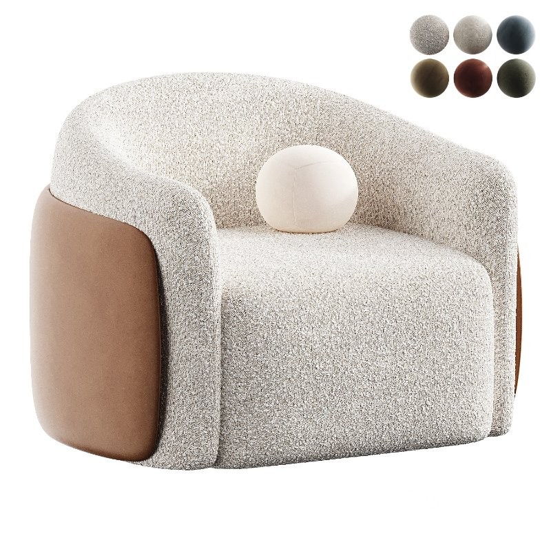 caris swivel lounge chair Image 3