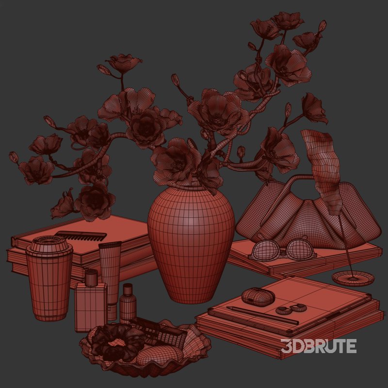 Beige Harmony Still Life Decorative set23 Image 5