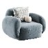 hazel beige lounge chair - Thumbnail 7