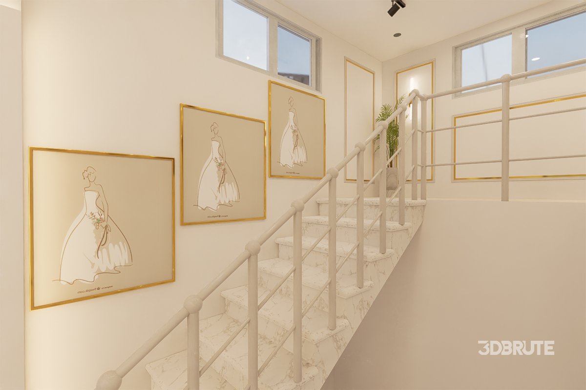 3D Wedding shop design Image 11