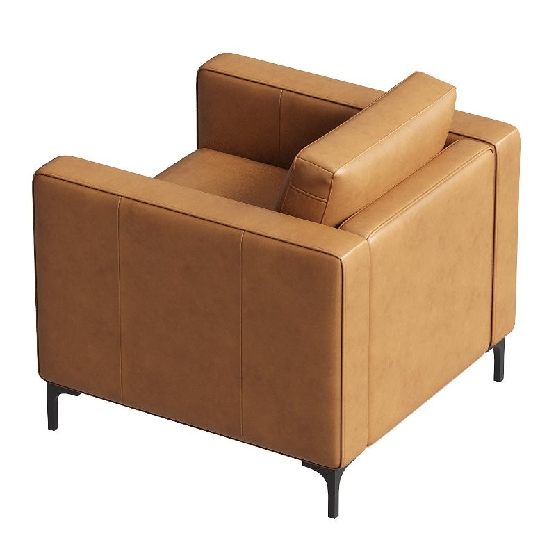 Jake Leather Chair Image 3