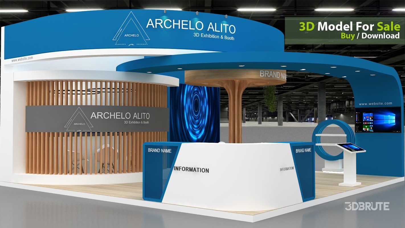 3d exhibition kiosk Image 4