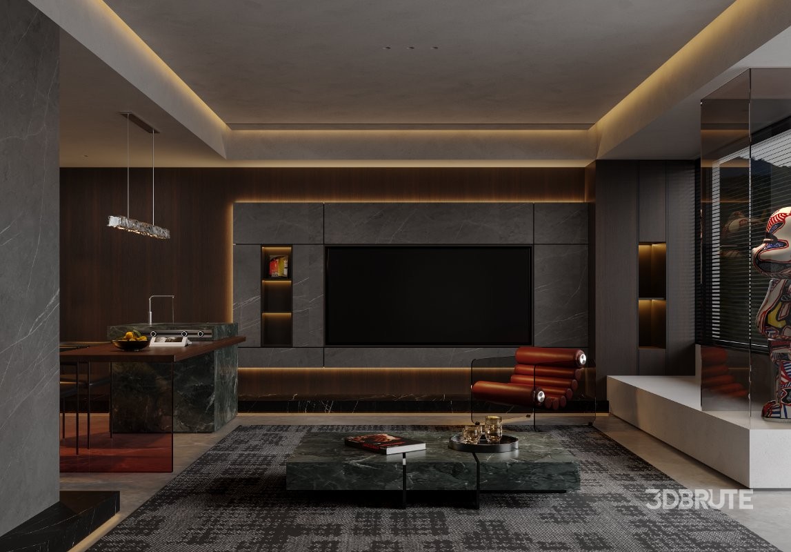 living room dining room Image 3