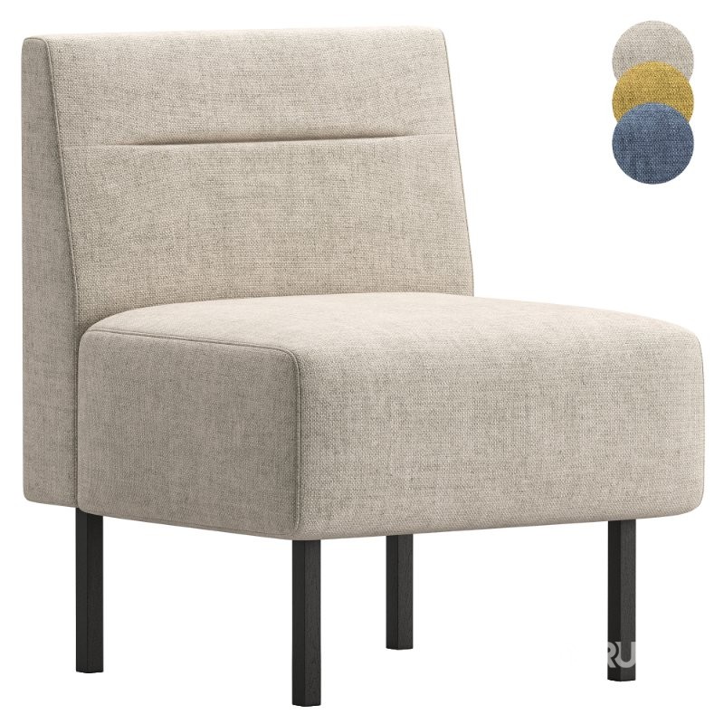 Armchair Sandge Textile Image 1