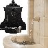 Vintage Stone Wall Fountain Classical Relief - Thumbnail 1
