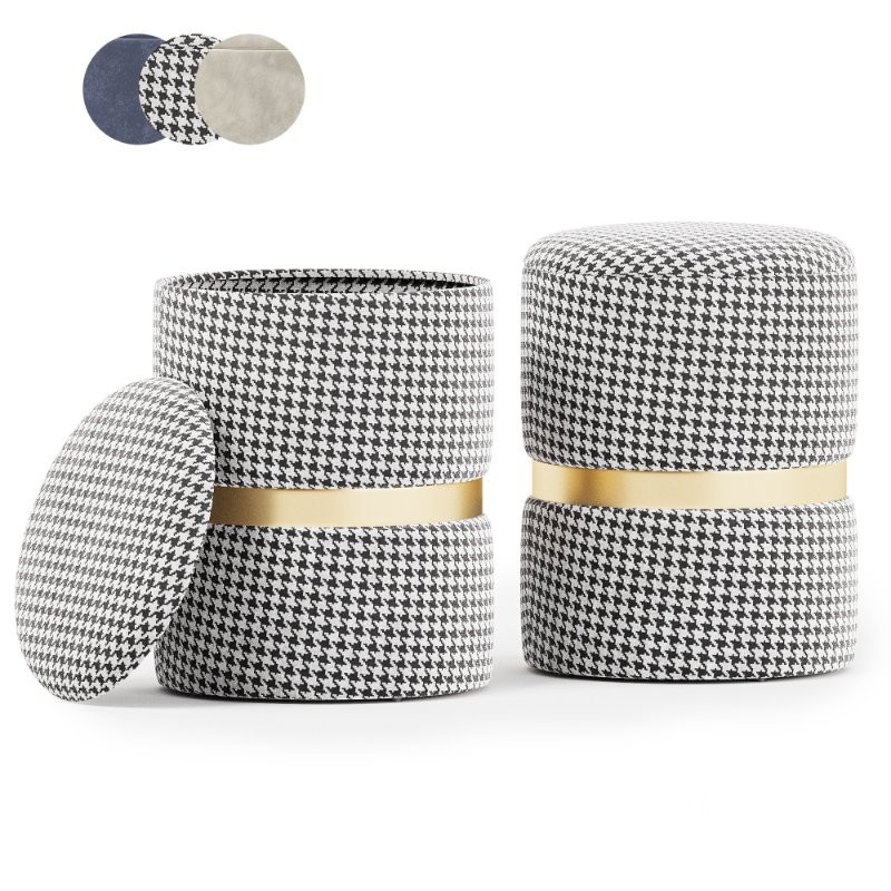 New York ottomans Image 4