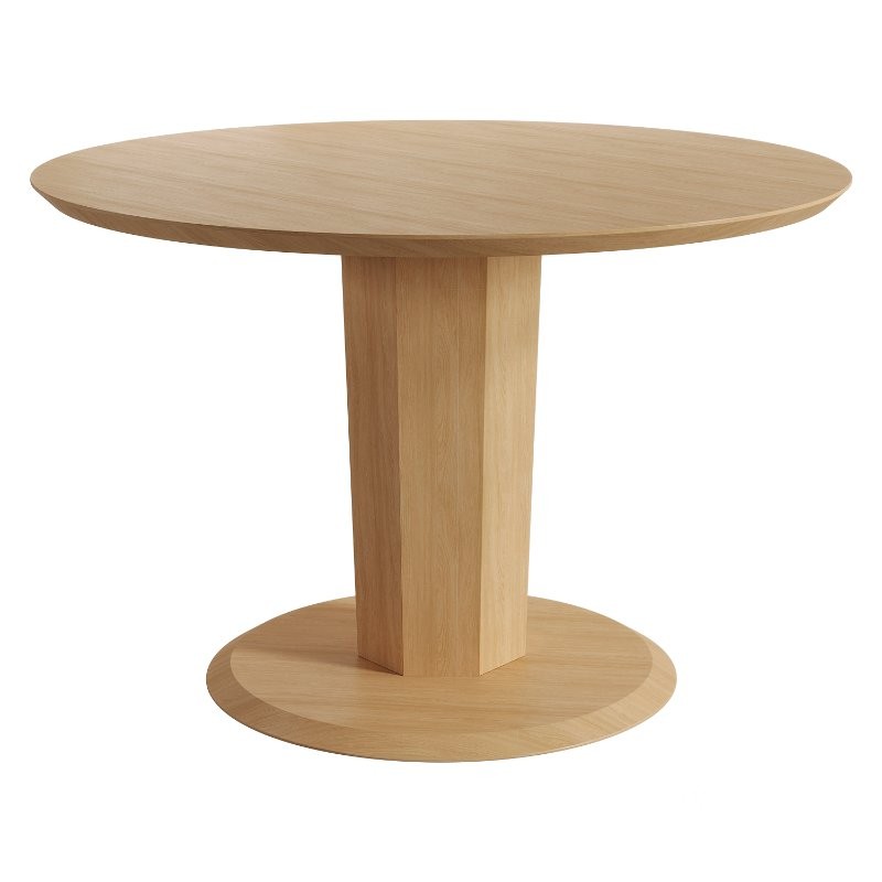 Oak veneer dining table Image 1