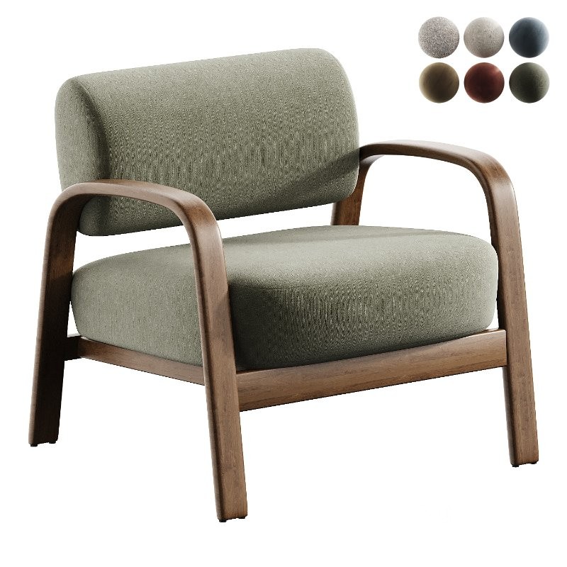 bendy armchair Image 3