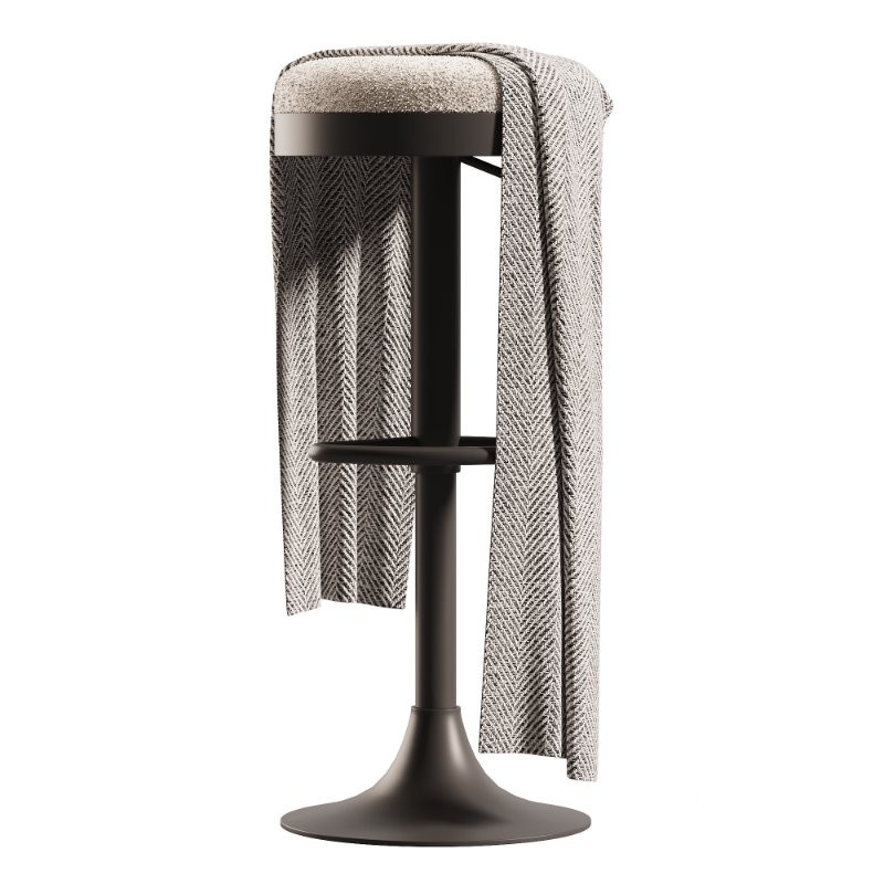 Bar stool Bree black Image 3