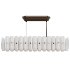 Roll Hill Lorna LED Linear Chandelier - Thumbnail 2