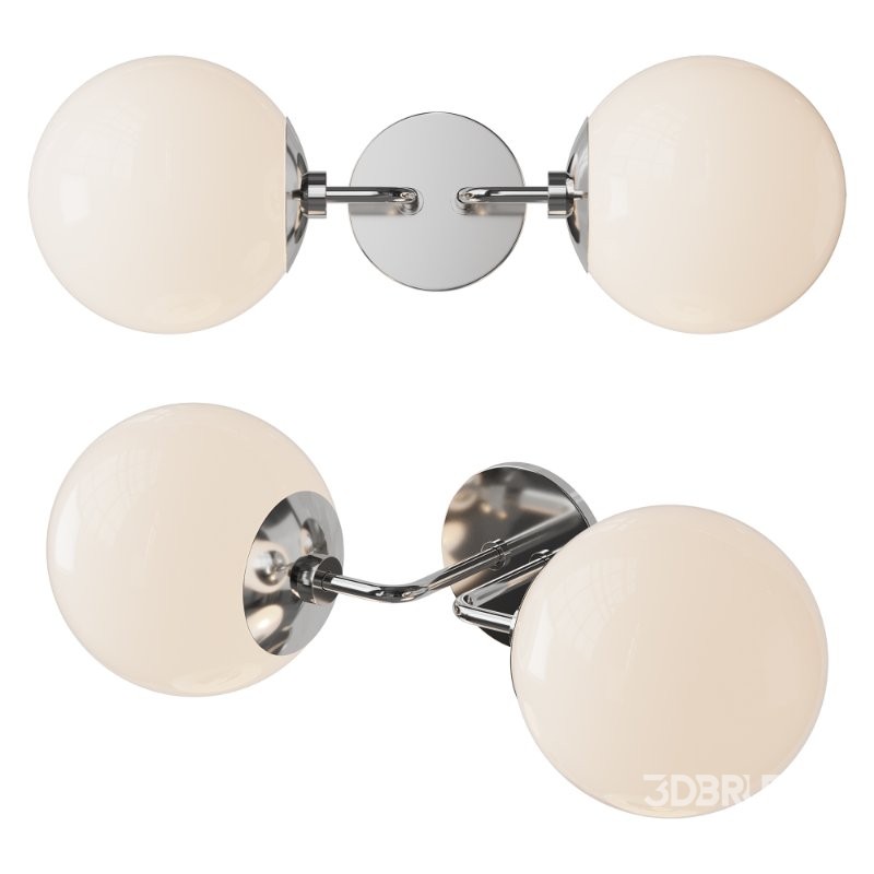 Minimalist Globe Sconce Image 3