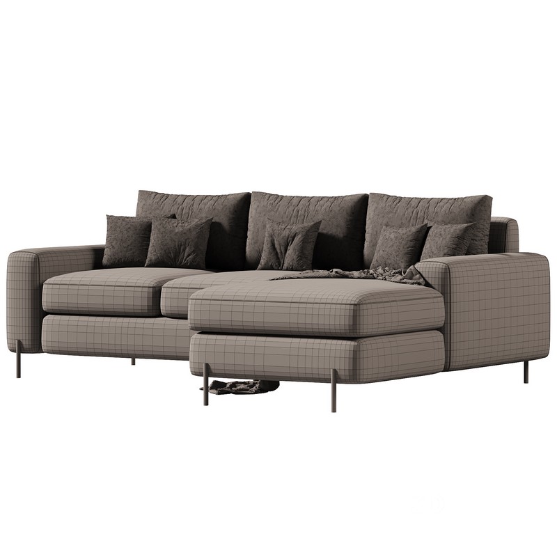 Corner sofa Haring Soft Terra Image 3