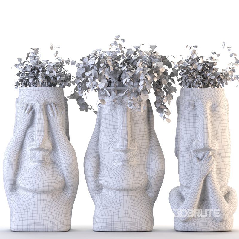 Easter Island Planter Image 1