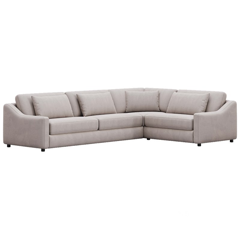 Ashby Sofa Two-Piece Sectional By Arhaus Image 4